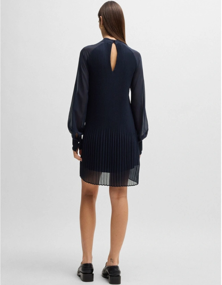 Dolumi High-Neck Dress
