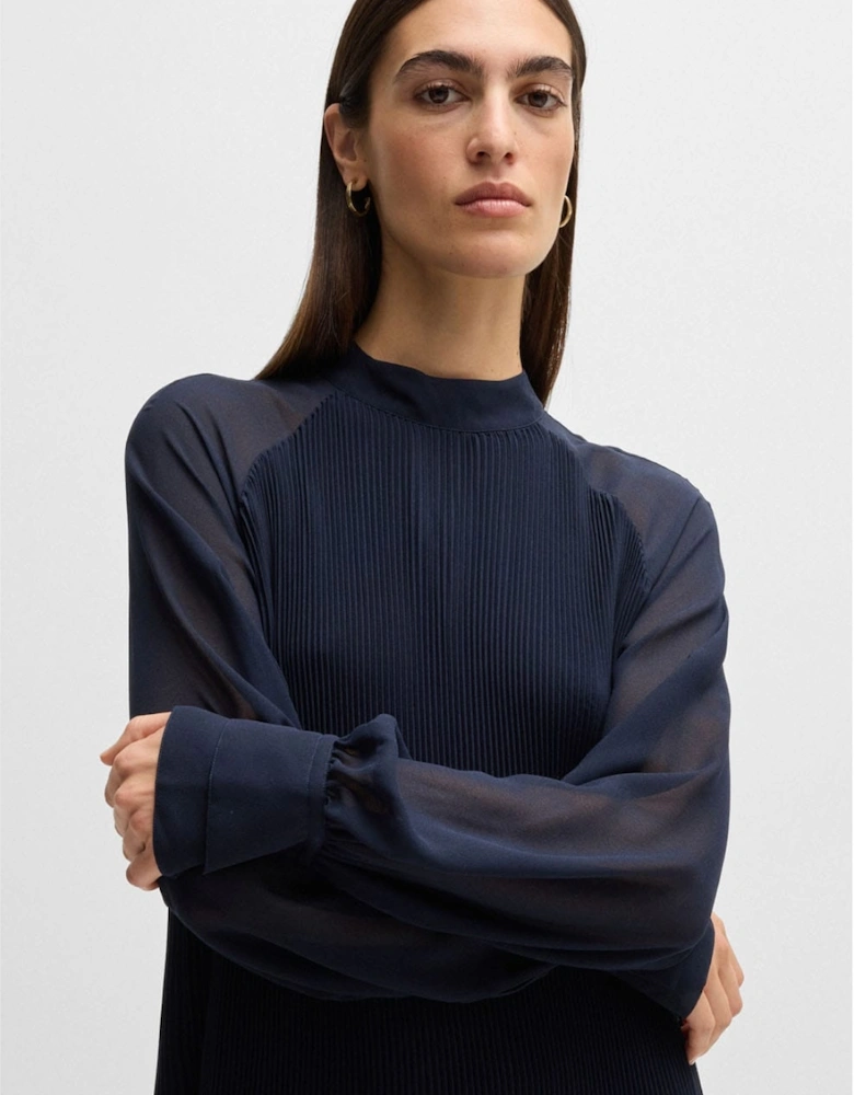 Dolumi High-Neck Dress