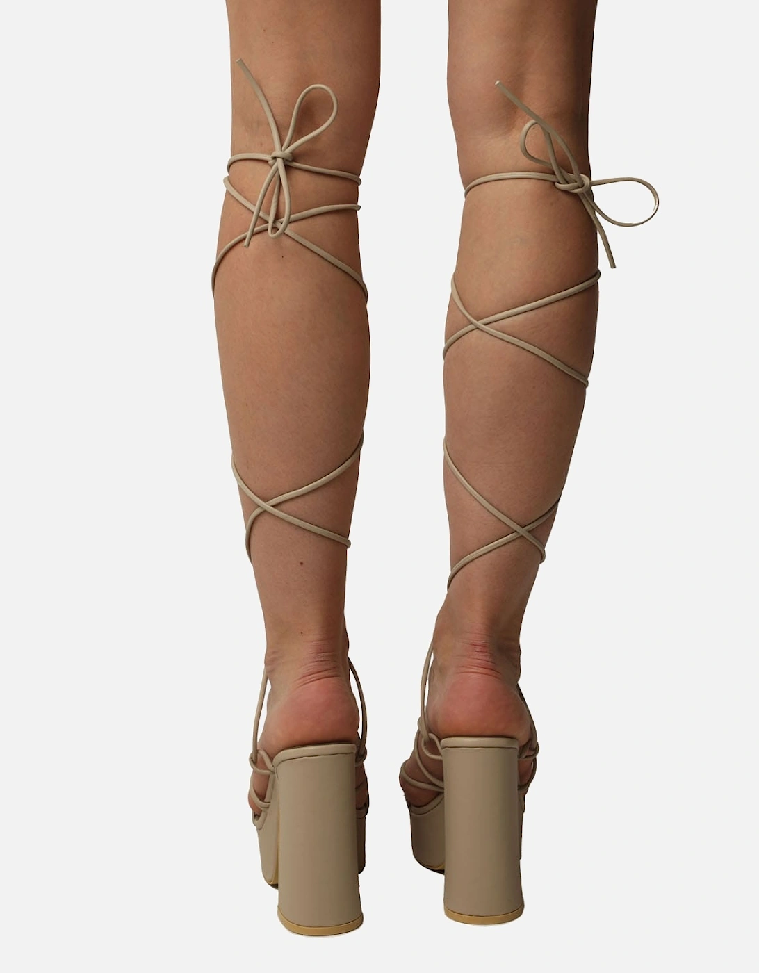 High Platform Strappy Heels