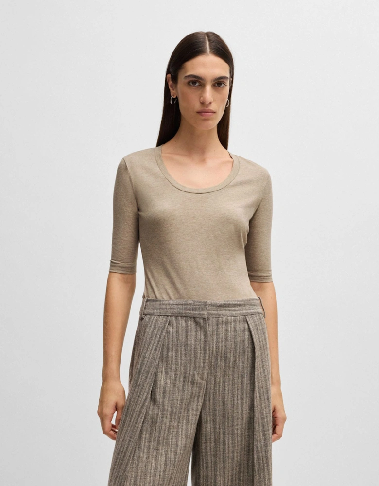 Effilie2 Scoop-Neck Top