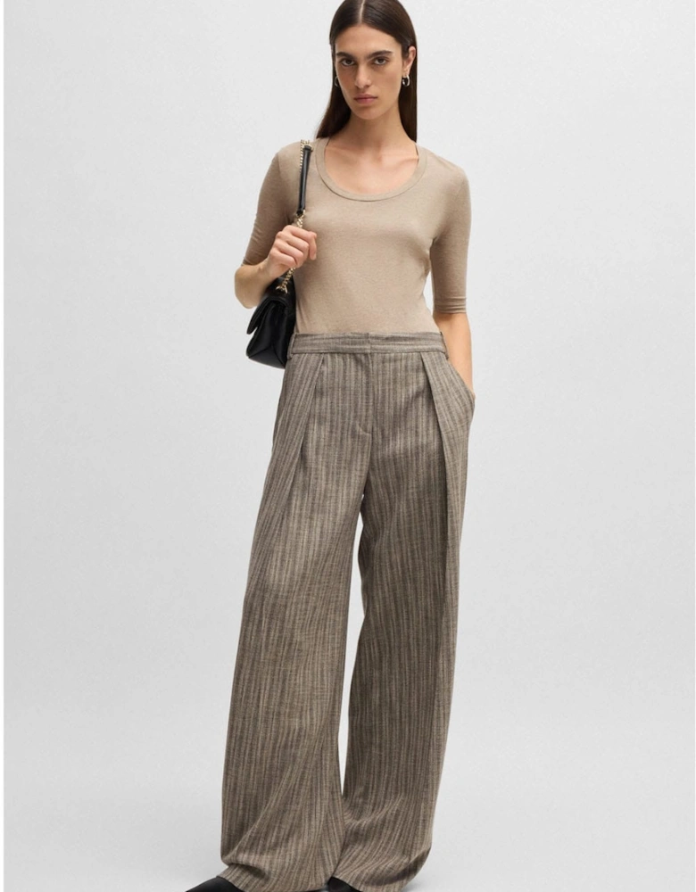 Effilie2 Scoop-Neck Top