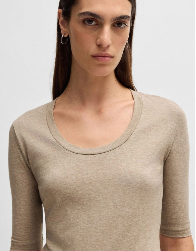 Effilie2 Scoop-Neck Top