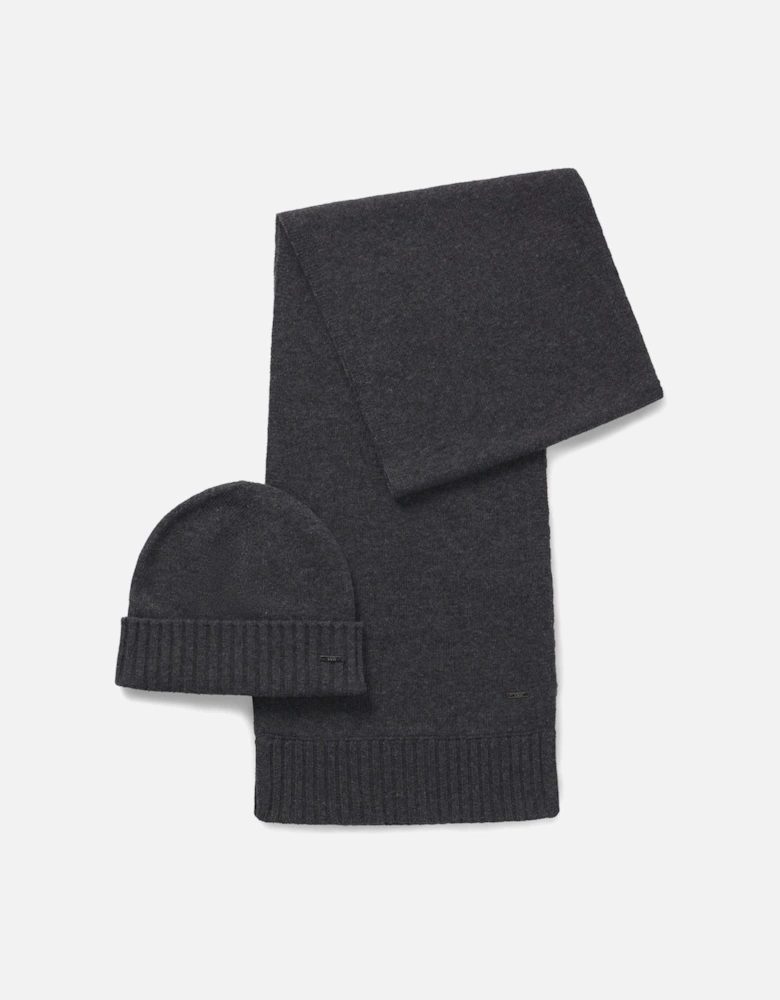 Baci Wool Blend Scarf and Beanie Set