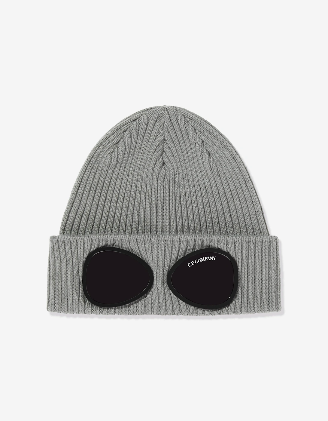 C.P. Company Boys Goggle Beanie Hat in Grey, 5 of 4