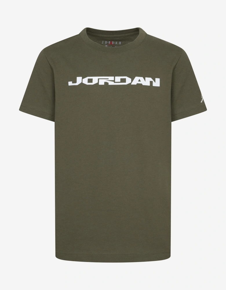 Boys MVP Fast Logo T-Shirt in Green