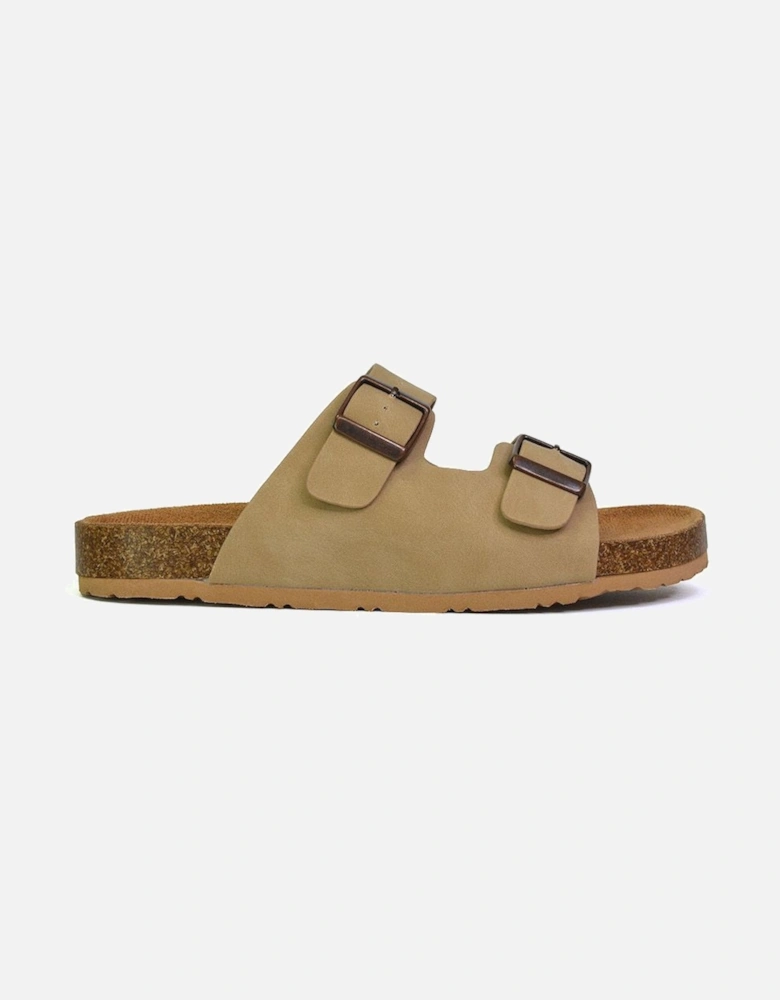 'Star' Double Strap Buckle Up Summer Slip On Flat Sandals