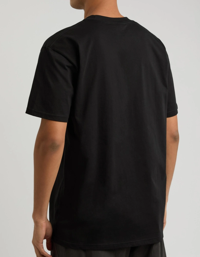 OLD ENGLISH CROWN LOGO TEE BLACK