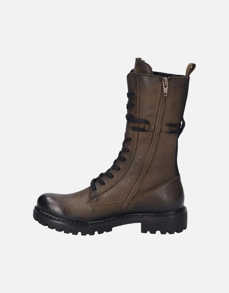 Melinda 29 Womens Combat Calf Boots