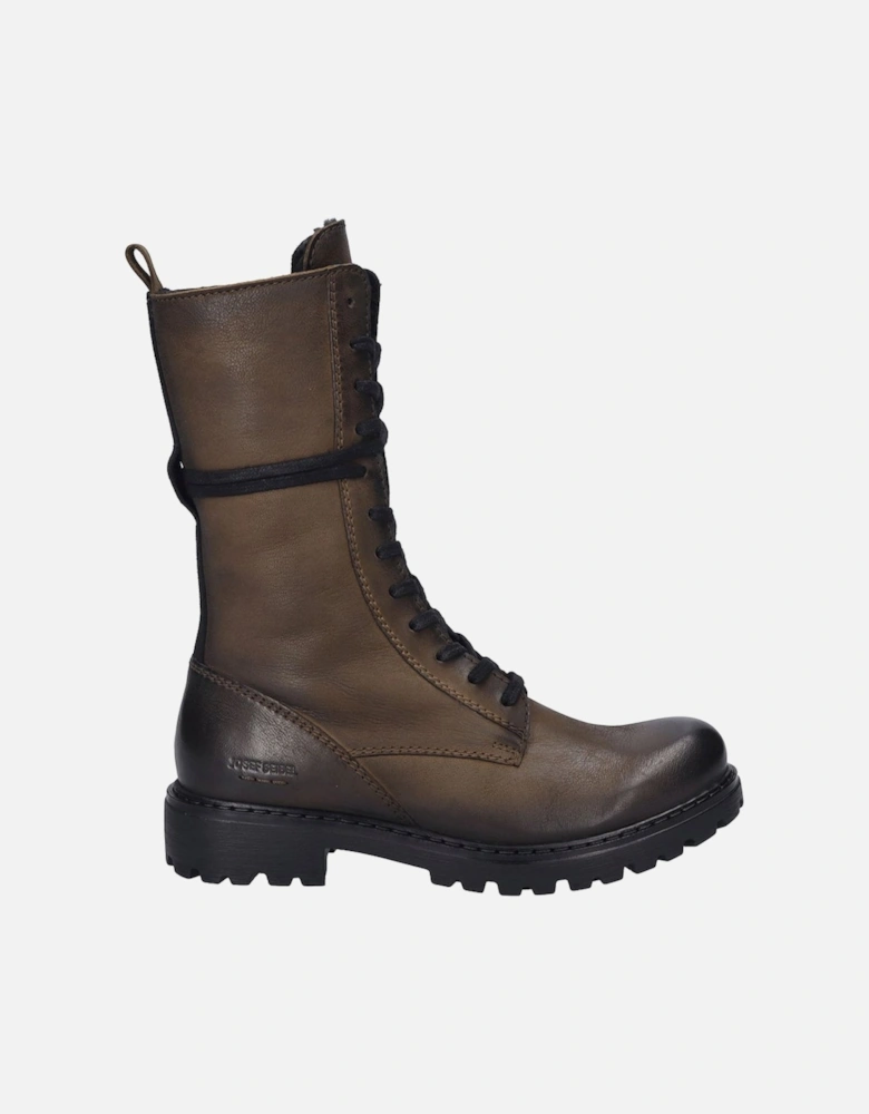 Melinda 29 Womens Combat Calf Boots
