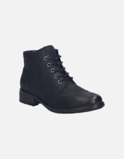 Schwarz Matt Leather