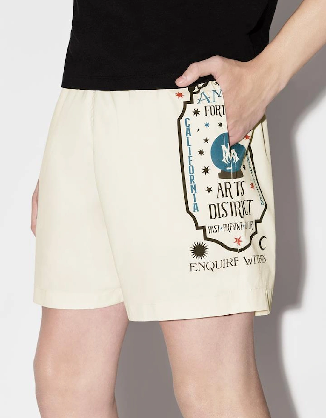Fortune Swim Shorts in Birch