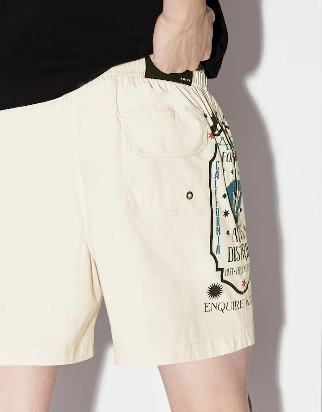 Fortune Swim Shorts in Birch