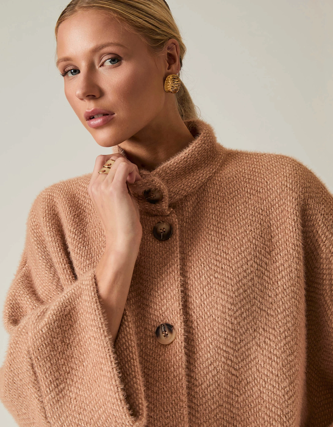 Batwing Camel Jacket