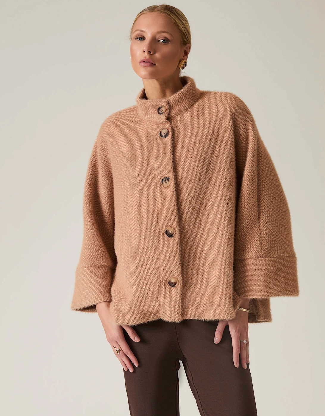 Batwing Camel Jacket