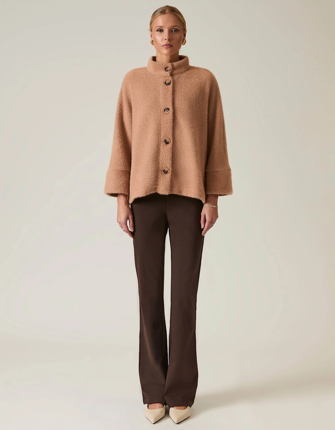 Batwing Camel Jacket