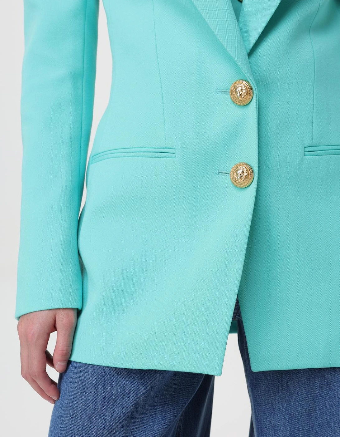 Tailored Blazer Structured Notch Collar