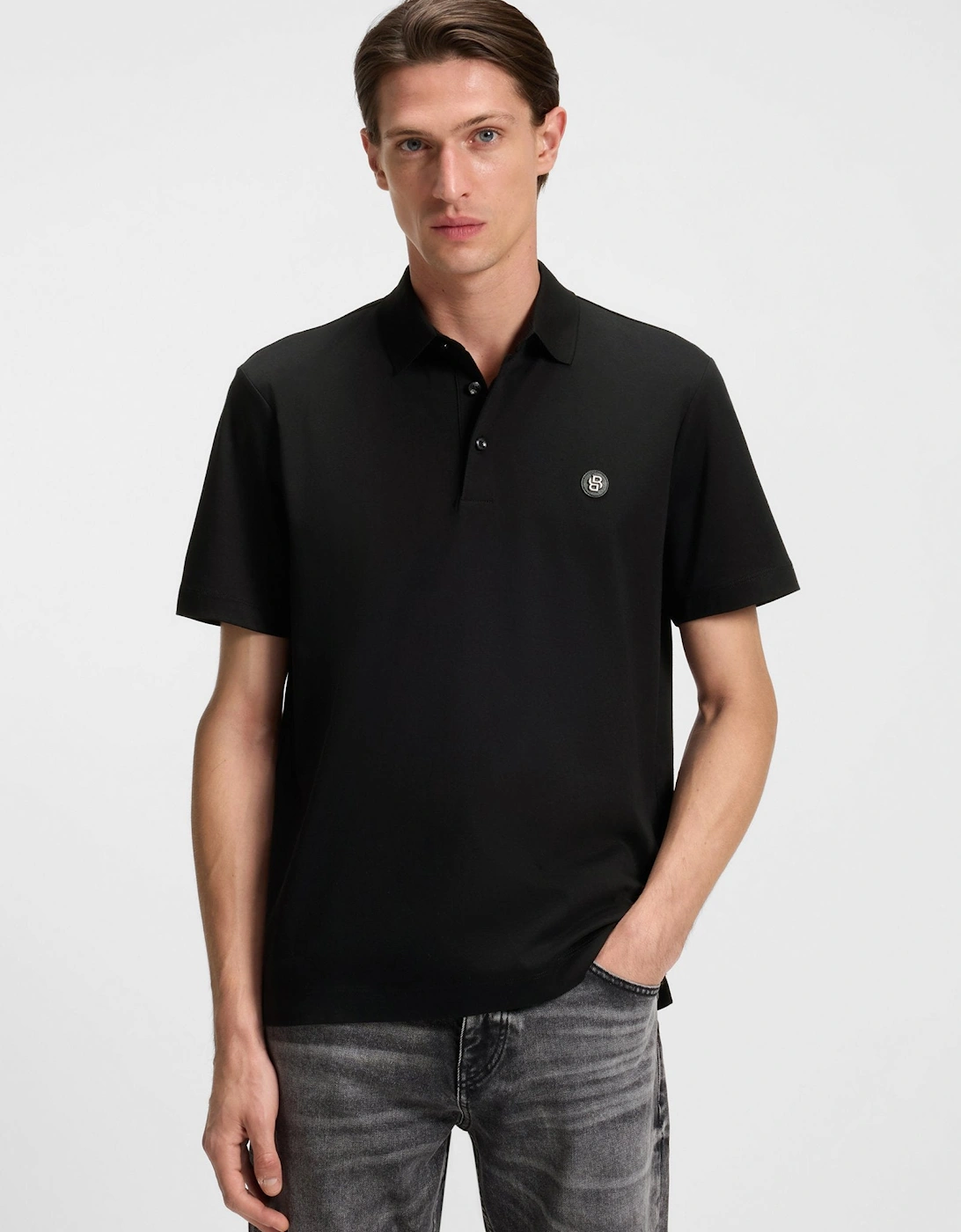 BOSS Black C-Parris 01 Polo Shirt A1-25 002 Black