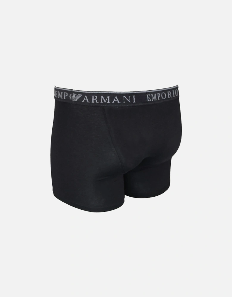 2-Pack Endurance Boxer Briefs, Black