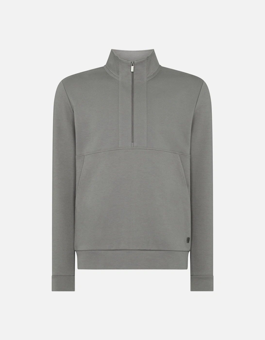 Half-Zip Jersey Sweatshirt - Grey, 7 of 6