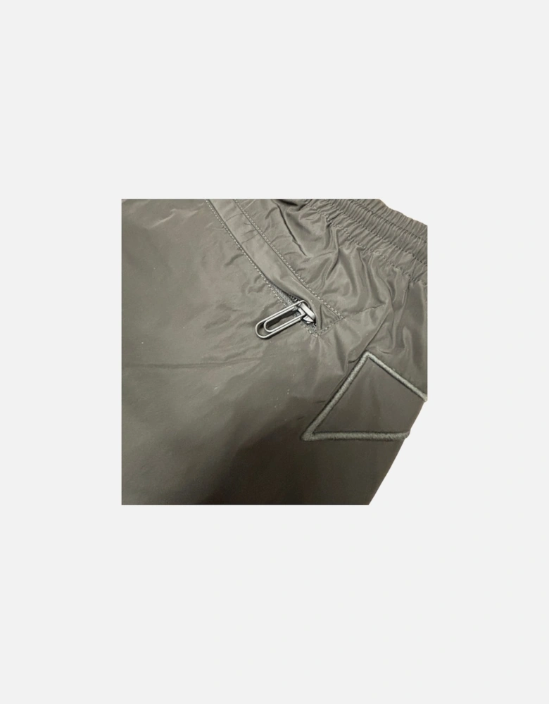 Diag Outline Black Track Shorts