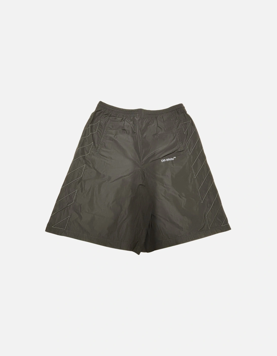 Diag Outline Black Track Shorts, 6 of 5
