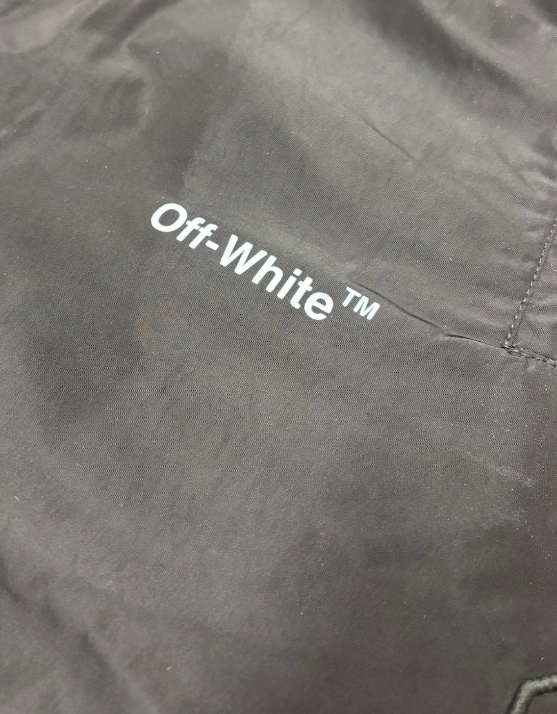 Diag Outline Black Track Shorts