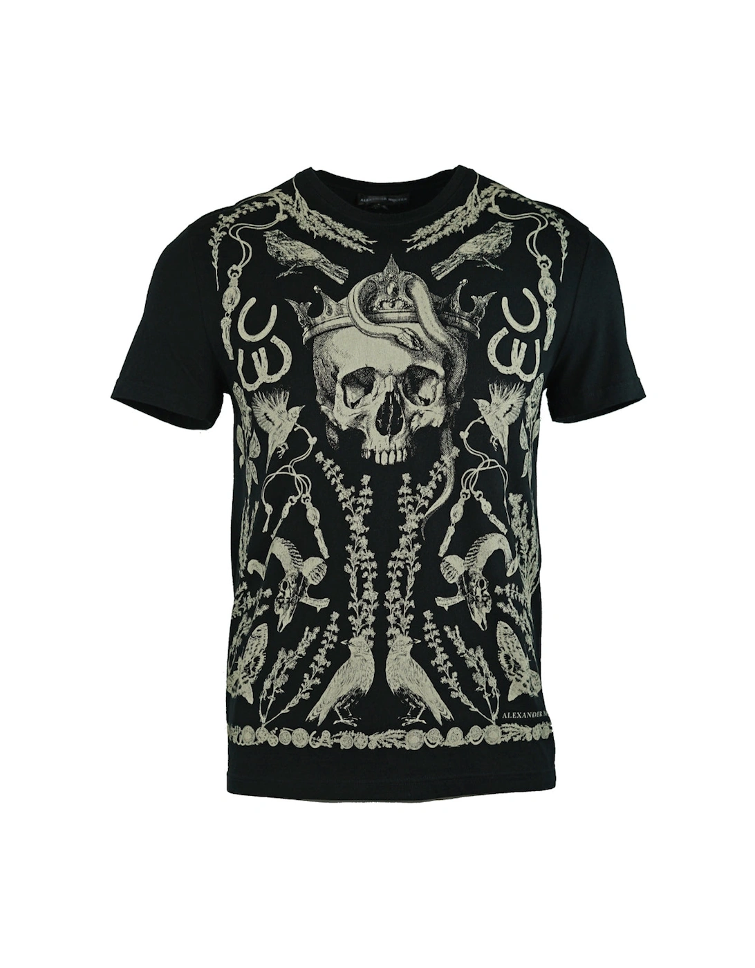 Skull Black T-Shirt, 2 of 1
