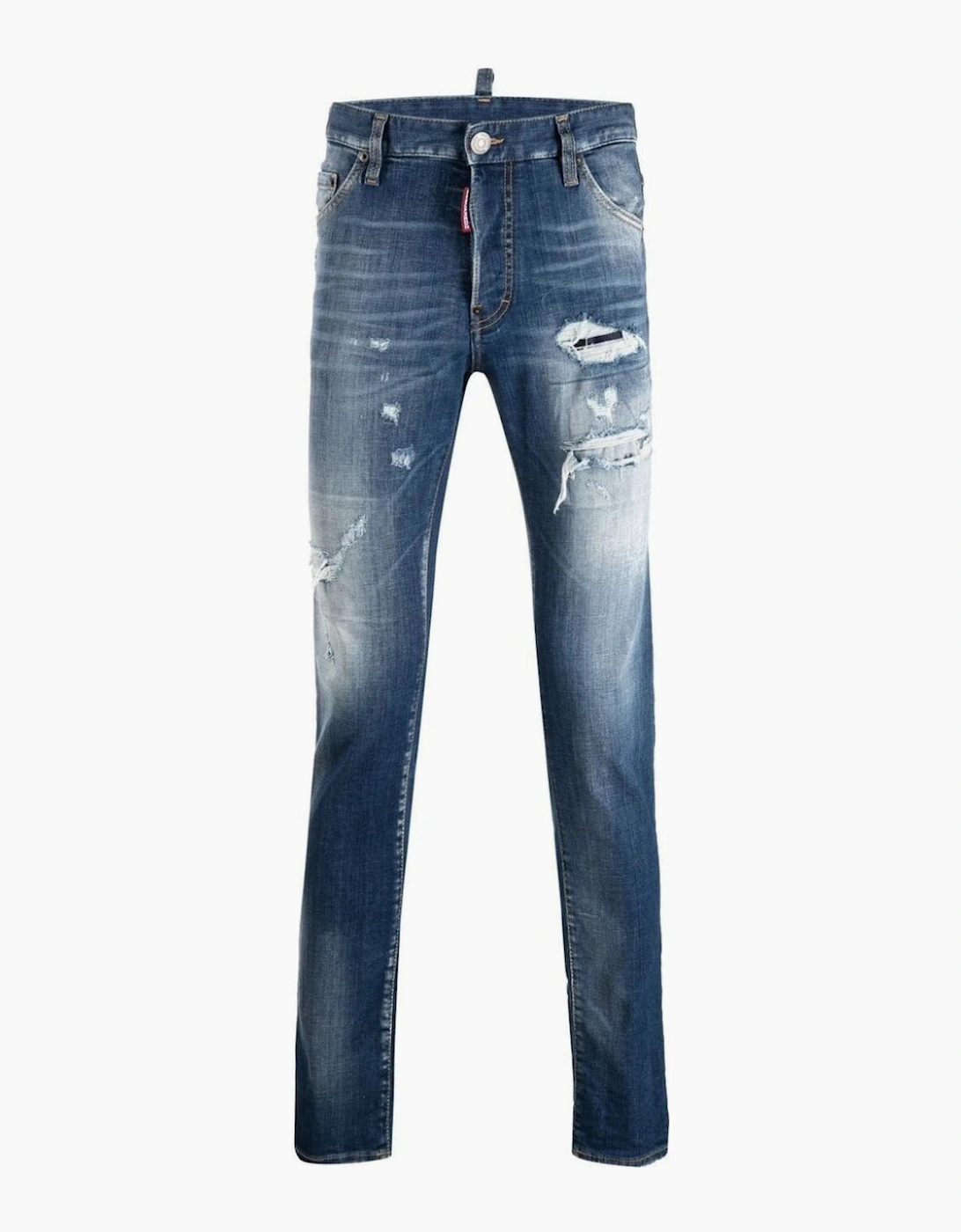 Dsquared2 Men's Dsquared2 Distressed Cool Guy Slim Jeans Blue