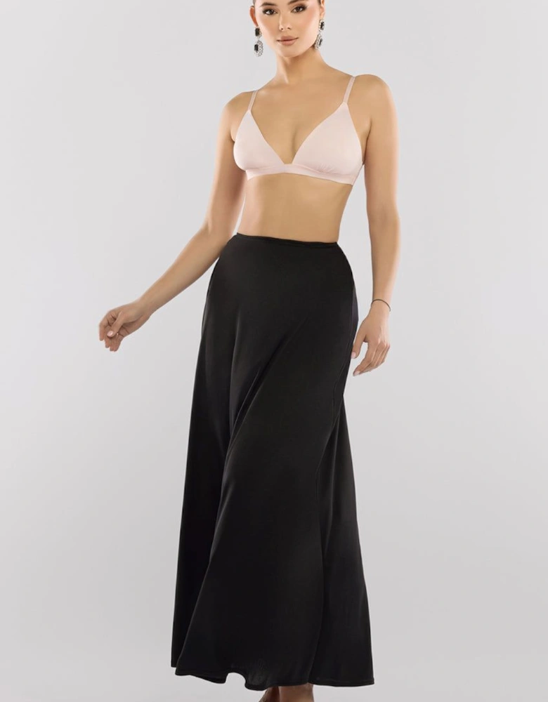 Jersey Lining Maxi Skirt