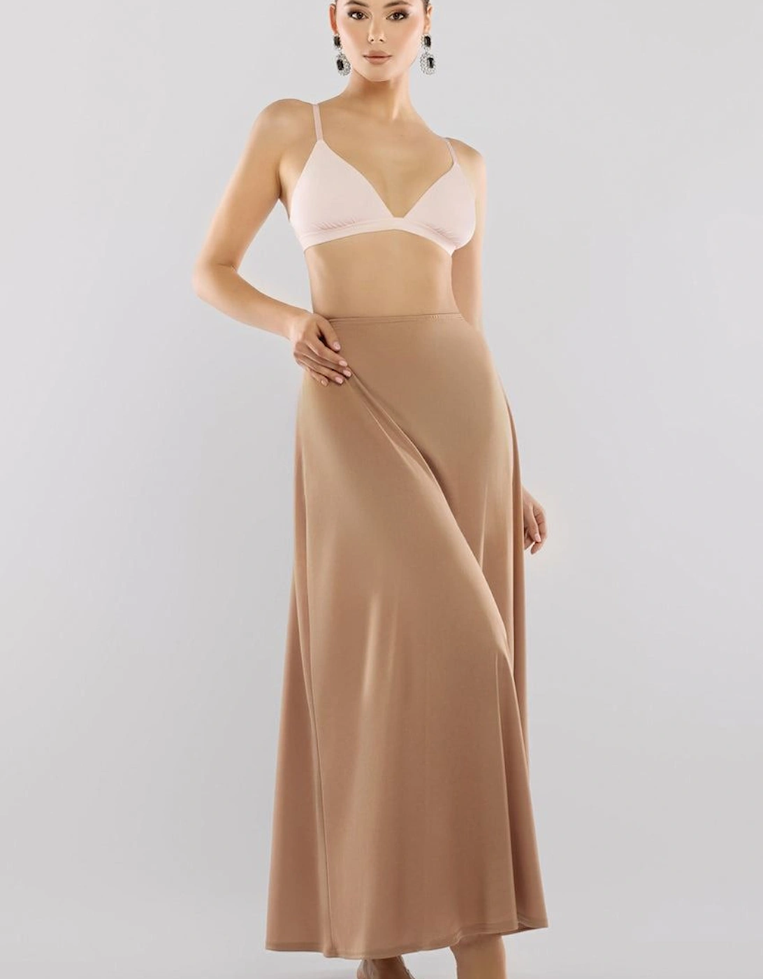 Jersey Lining Maxi Skirt, 2 of 1