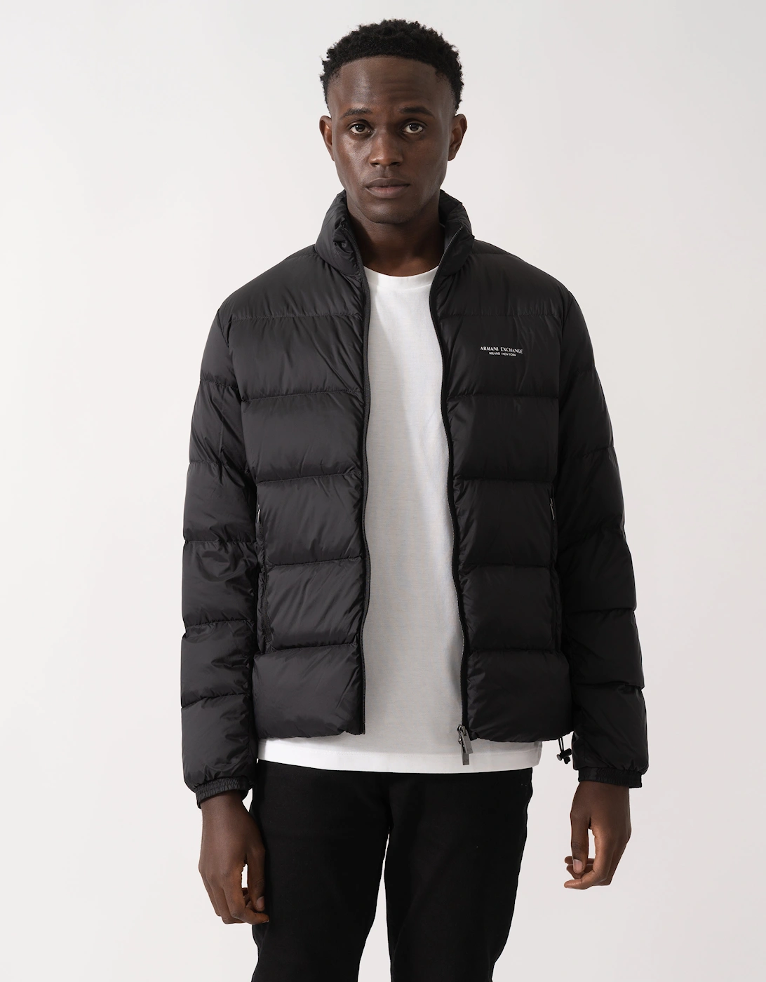 Armani Exchange Men's Black Down Jacket Xm001575-Af16927 - Uc001  42/Regular Xl