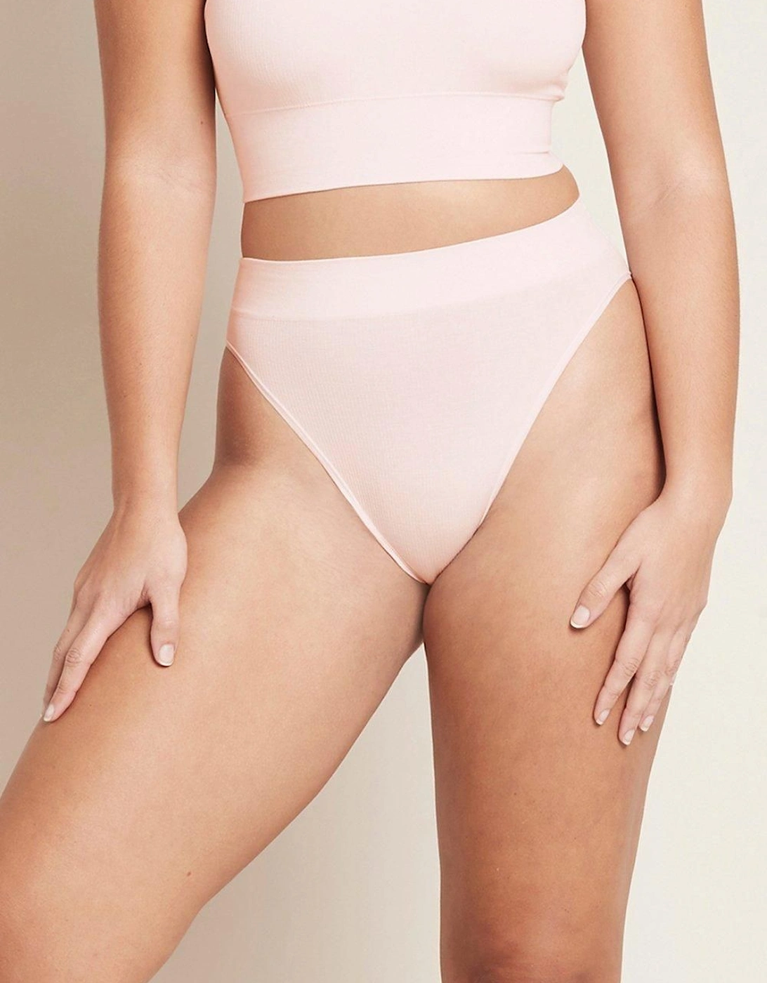Lyolyte Ribbed High Leg Brief, 2 of 1