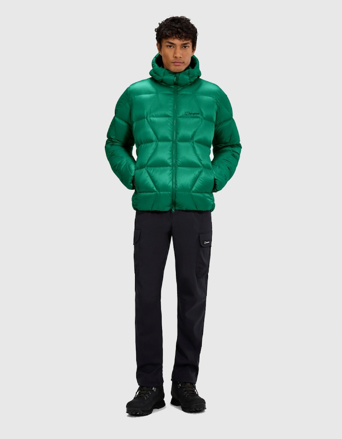 Men's Berghaus Explorer Down Jacket - Green - Size: 44/Regular