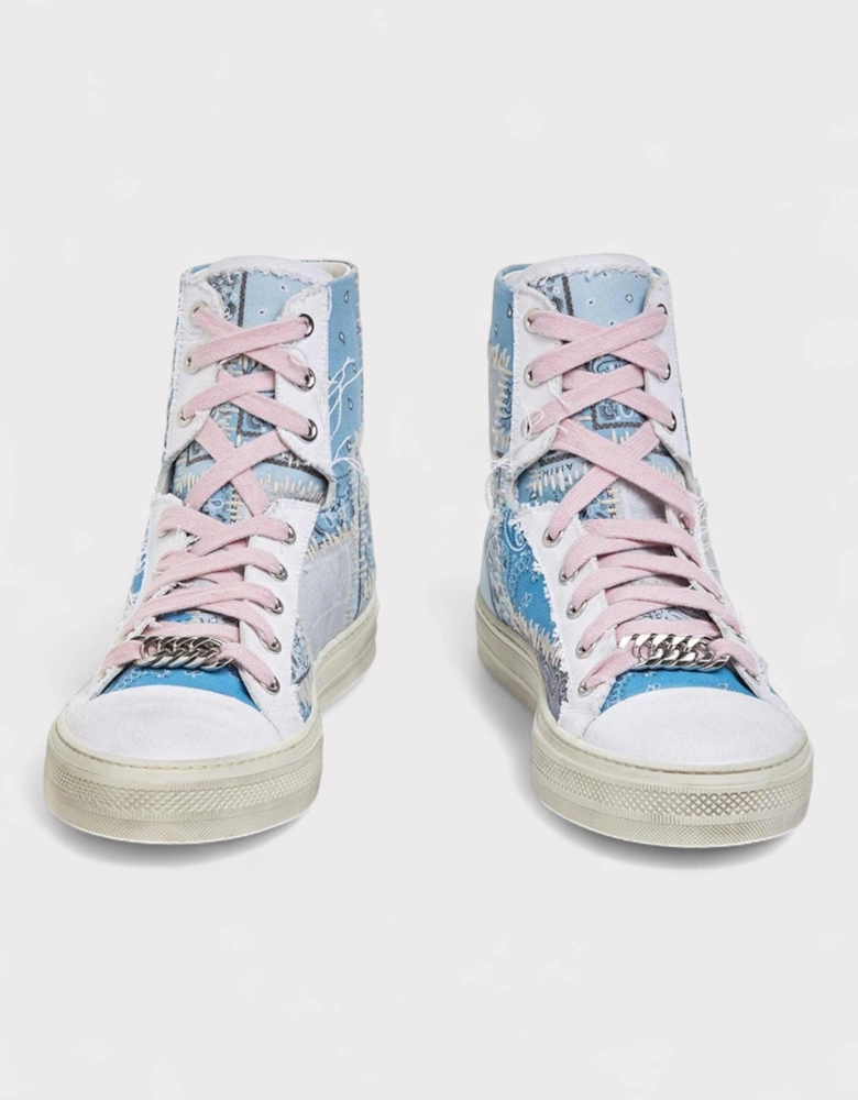 Sunset Bandana High Patchwork Light Blue