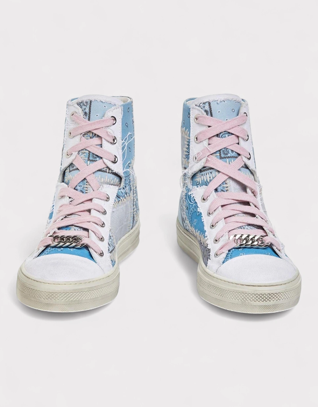 Sunset Bandana High Patchwork Light Blue