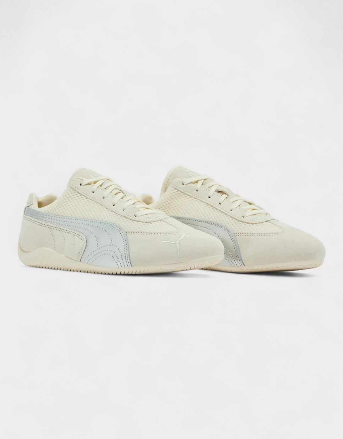 Speedcat Premium Frosted Ivory Matte Silver