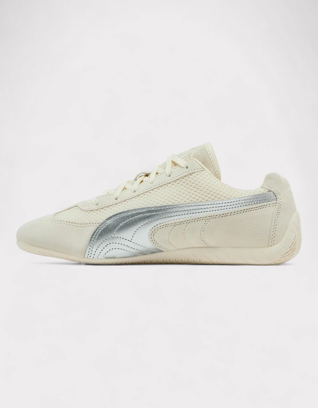 Speedcat Premium Frosted Ivory Matte Silver