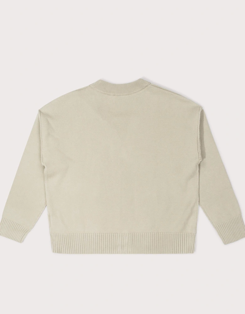 Ami De Coeur Off White Cardigan