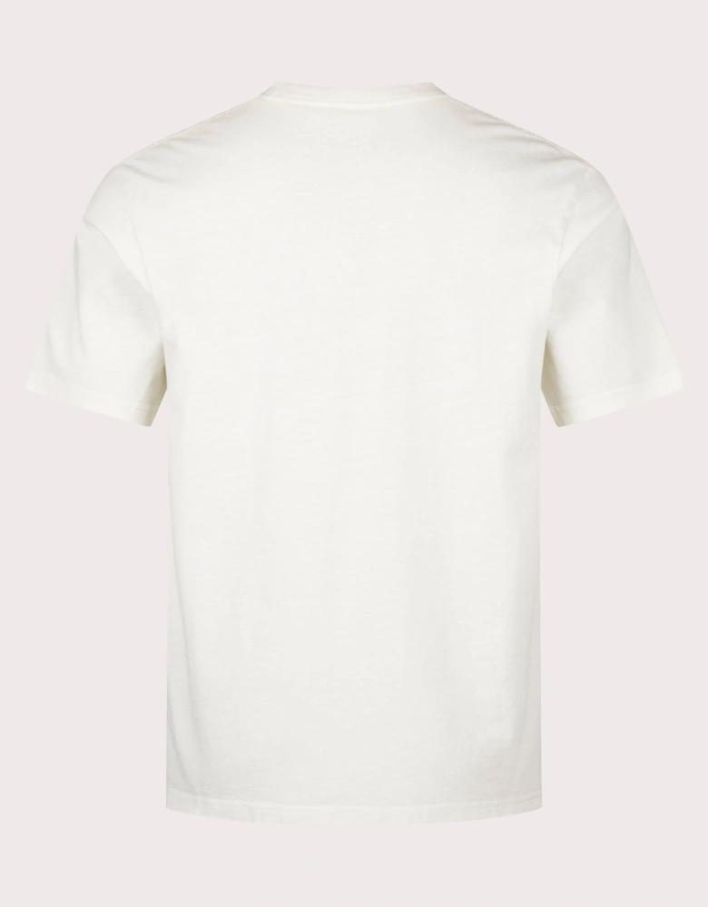 One Point Pigment Dyed T-Shirt