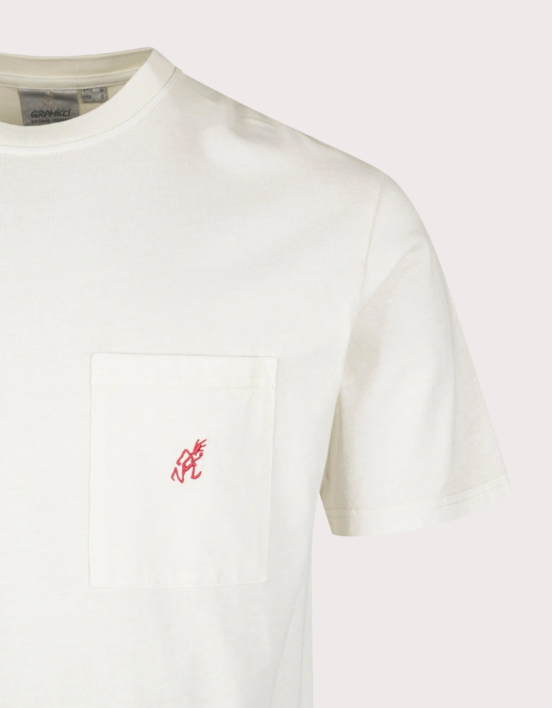 One Point Pigment Dyed T-Shirt