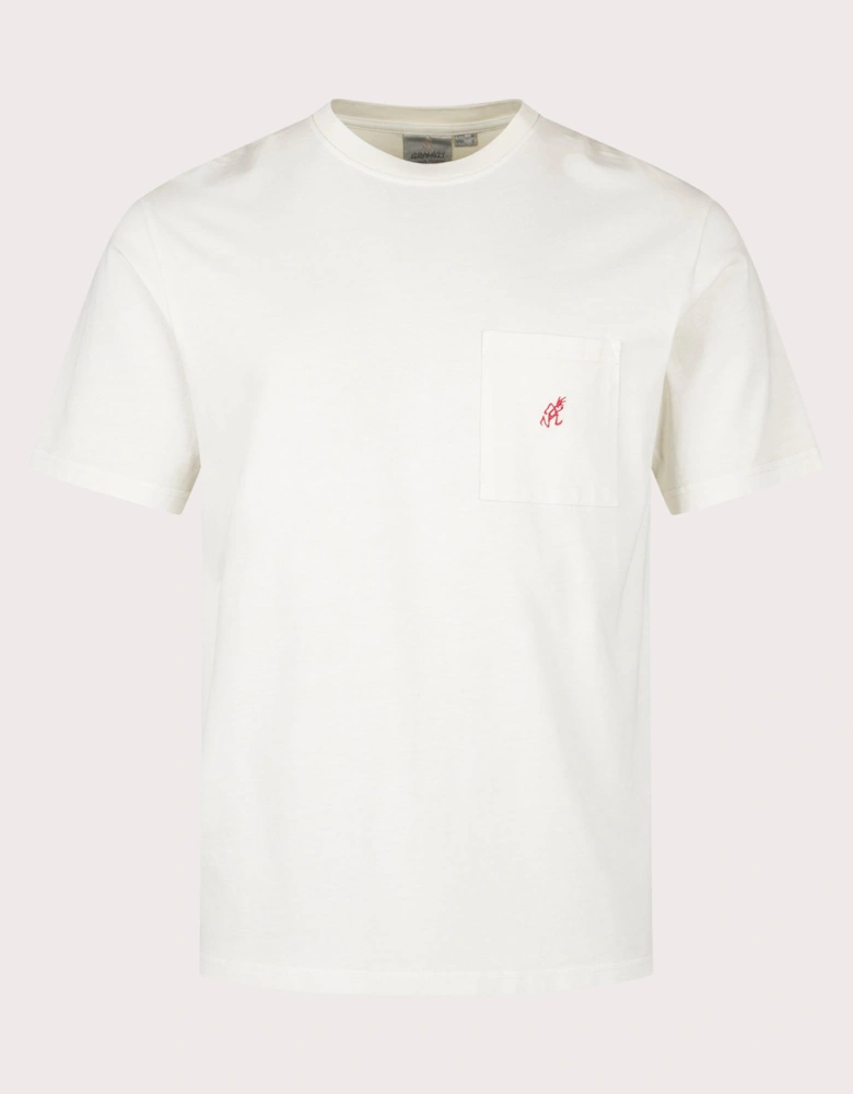 One Point Pigment Dyed T-Shirt