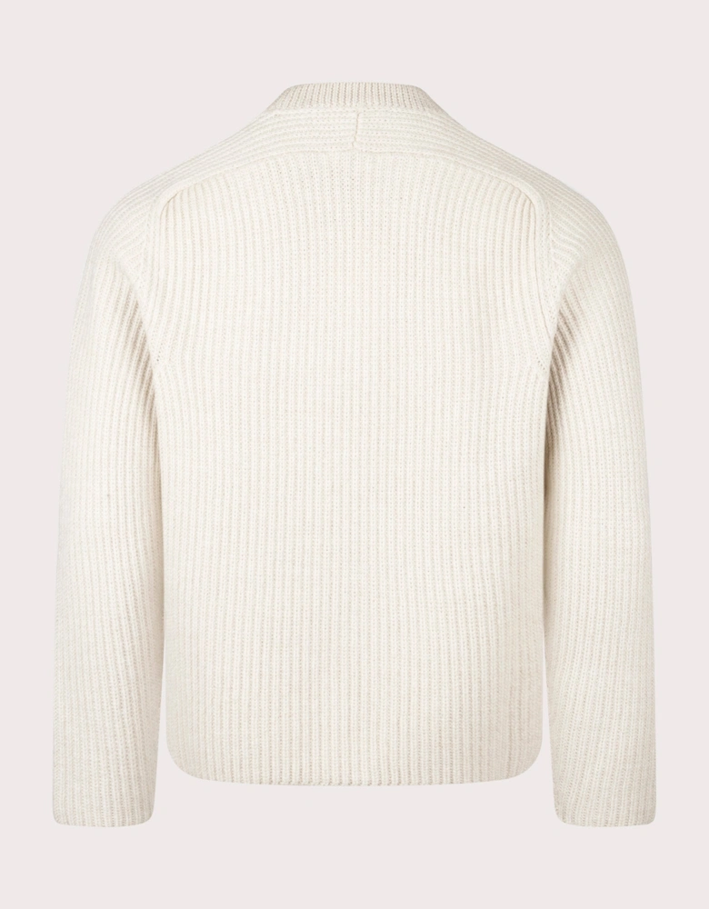Sigurd Military Rib Knit Jumper