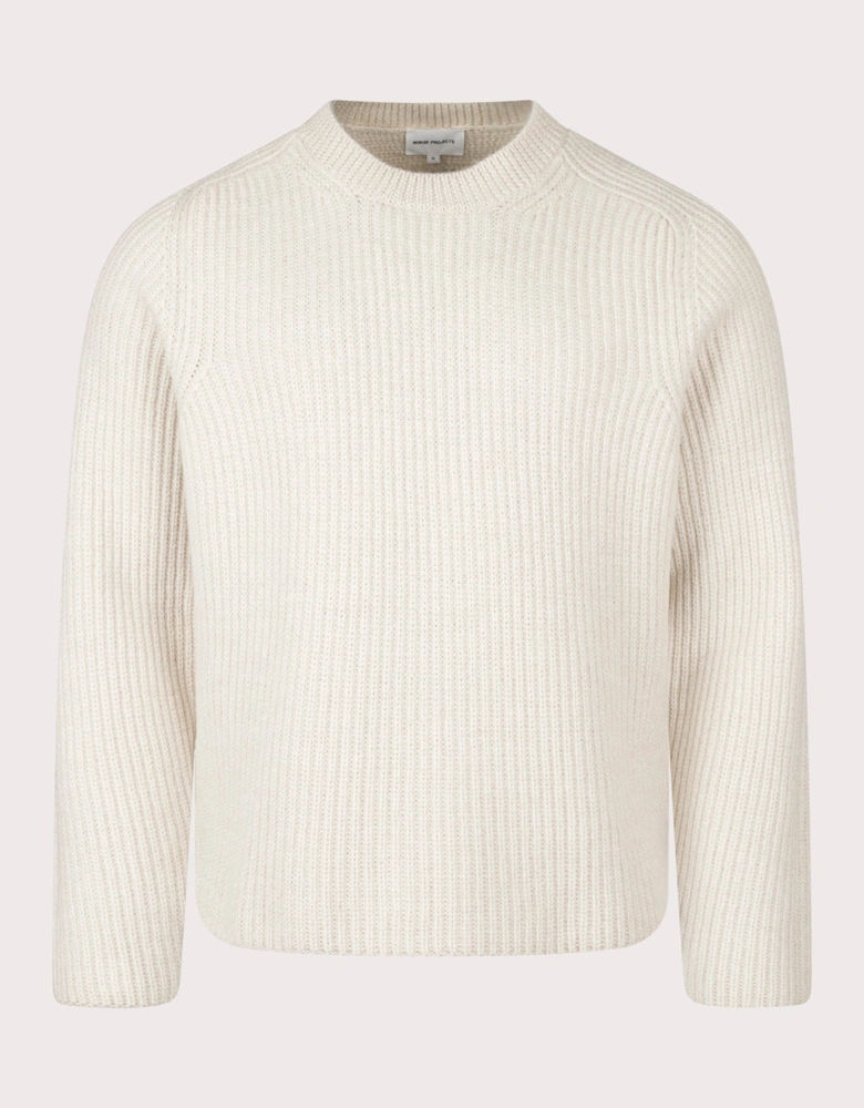 Sigurd Military Rib Knit Jumper