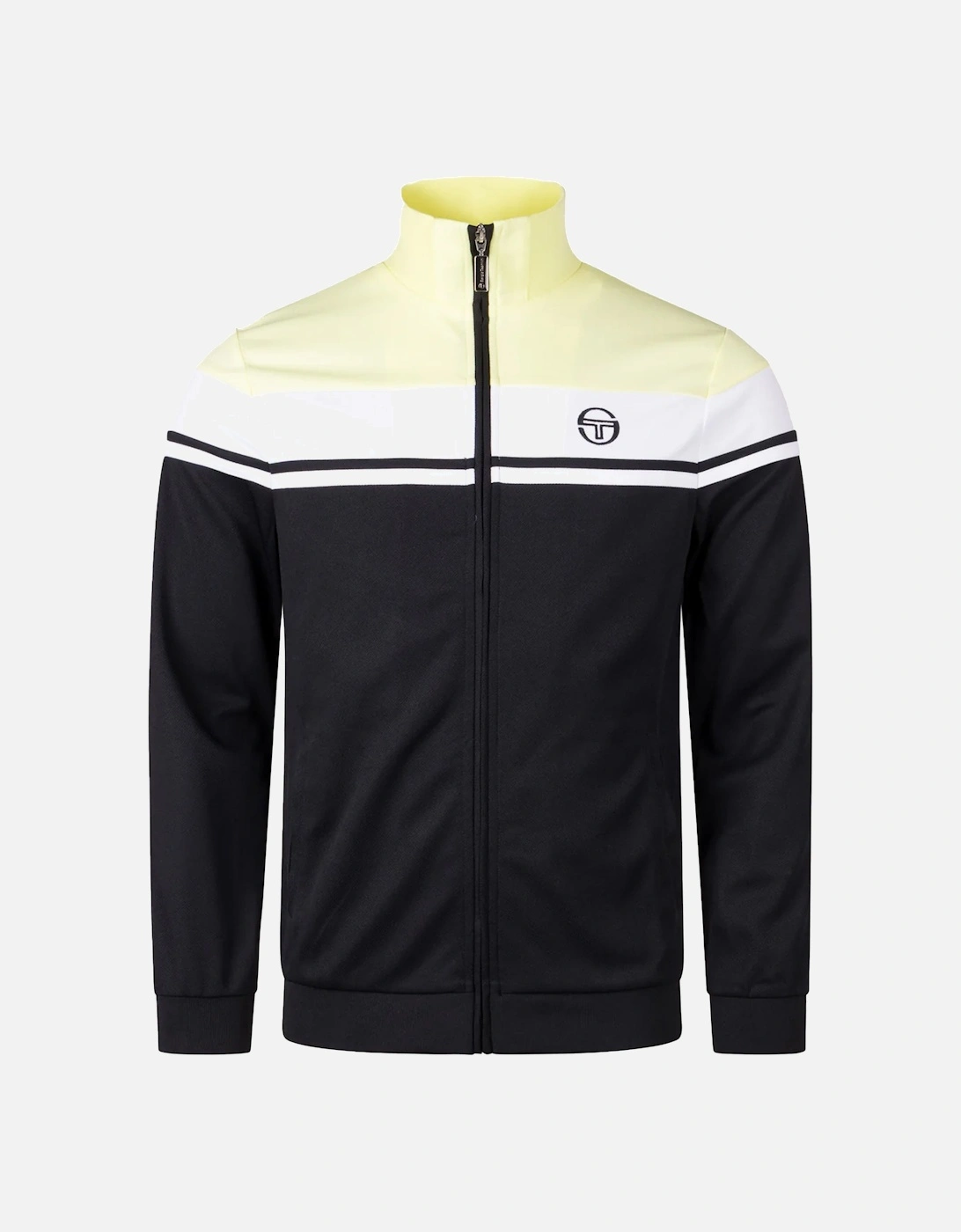 Damarindo Track Top Jacket Wax Yellow/White/Black, 4 of 3