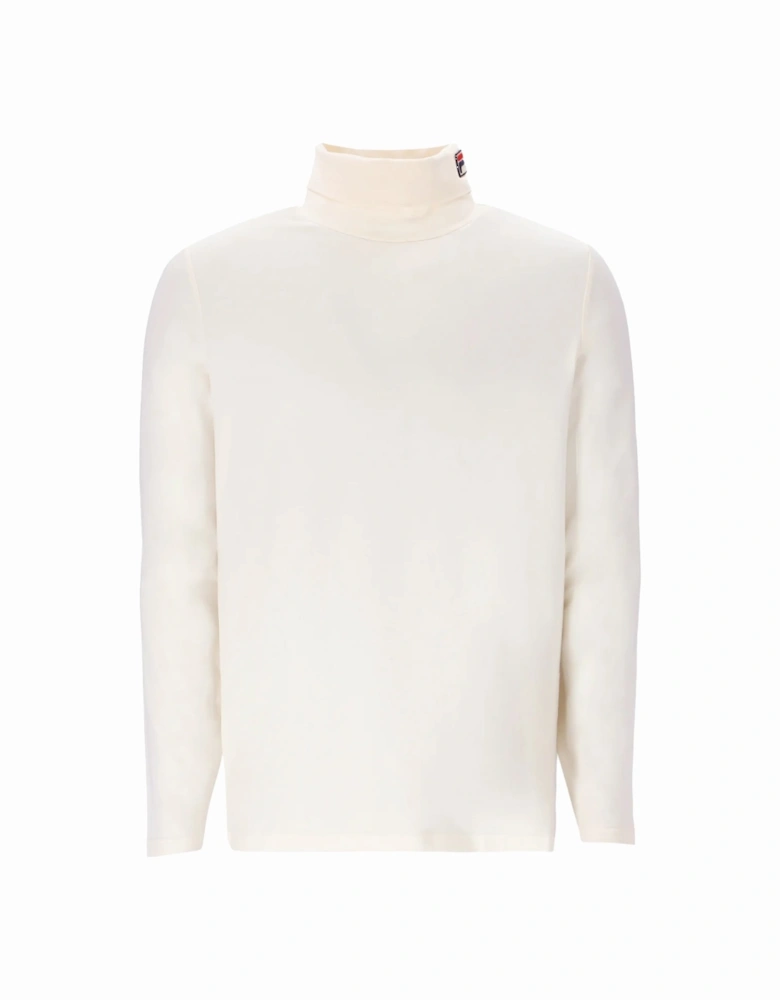 19th Classic Roll Neck Sweater Tee Gardenia