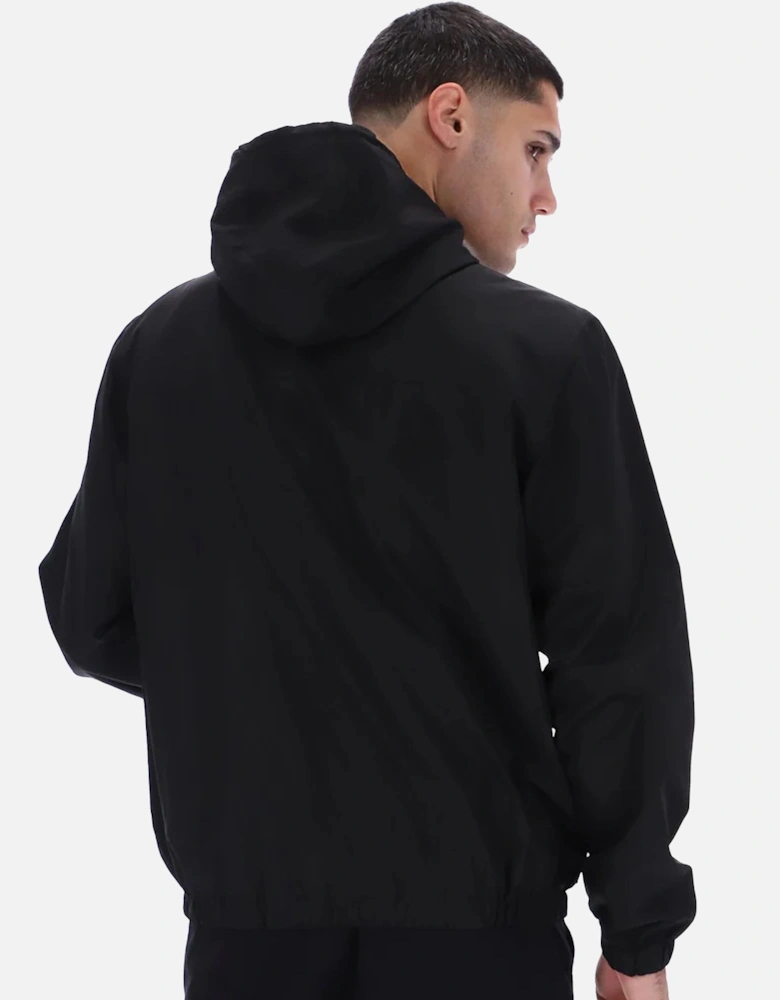 Ian Full Zip Hooded Jacket Black