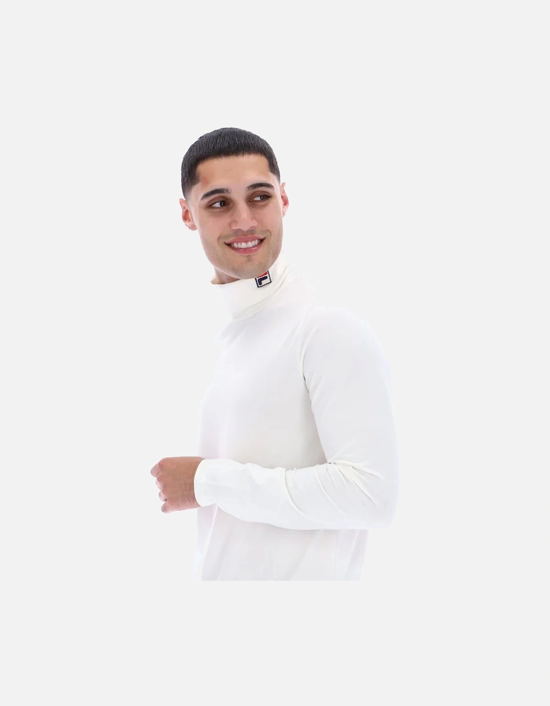 19th Classic Roll Neck Sweater Tee Gardenia