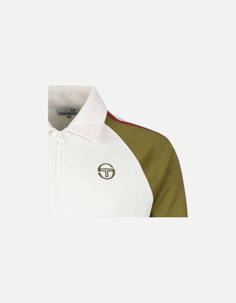 Renshaw Track Top Gardenia/Avocado