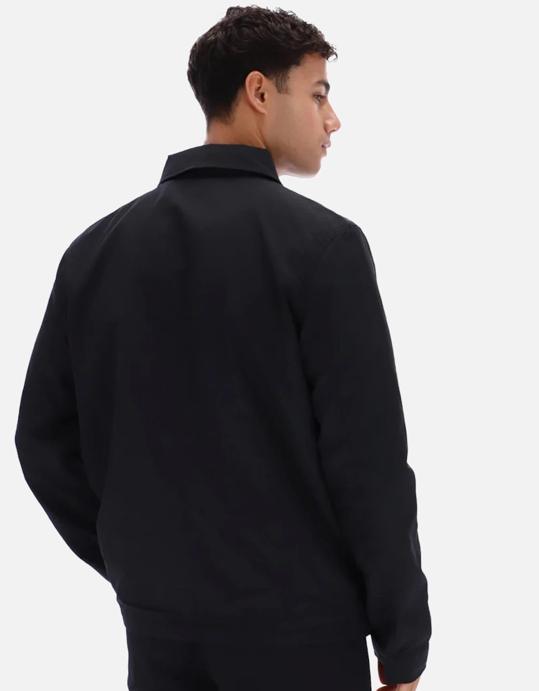 Kasa Full Zip Overshirt Black