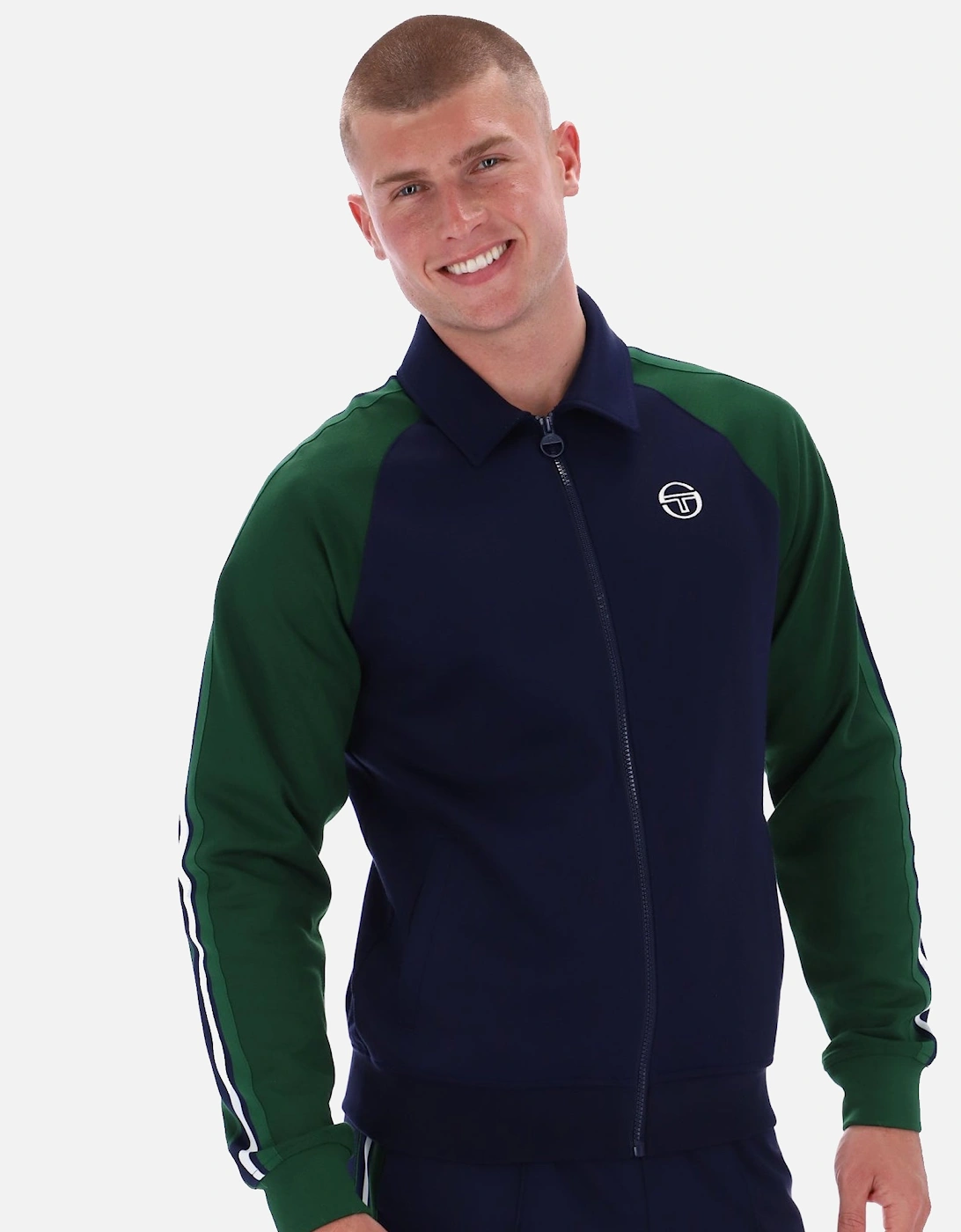 Renshaw Track Top Maritime Blue/Eden